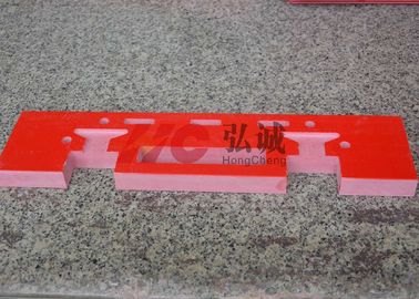 Feuille de stratifié de rouge de la certification GPO3 DIN 5510, feuille de plat de fibre de verre