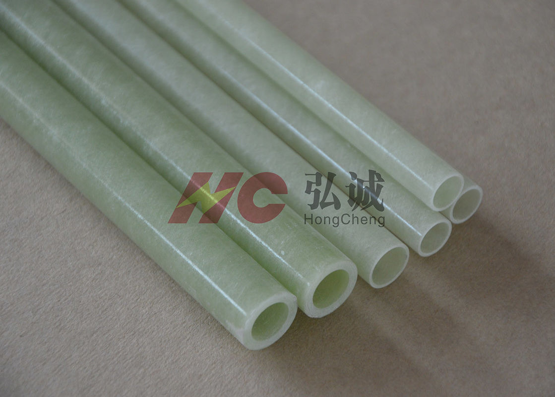 Ignifuge importé supplémentaire par tube époxyde vert clair de fibre de verre de Pultruded