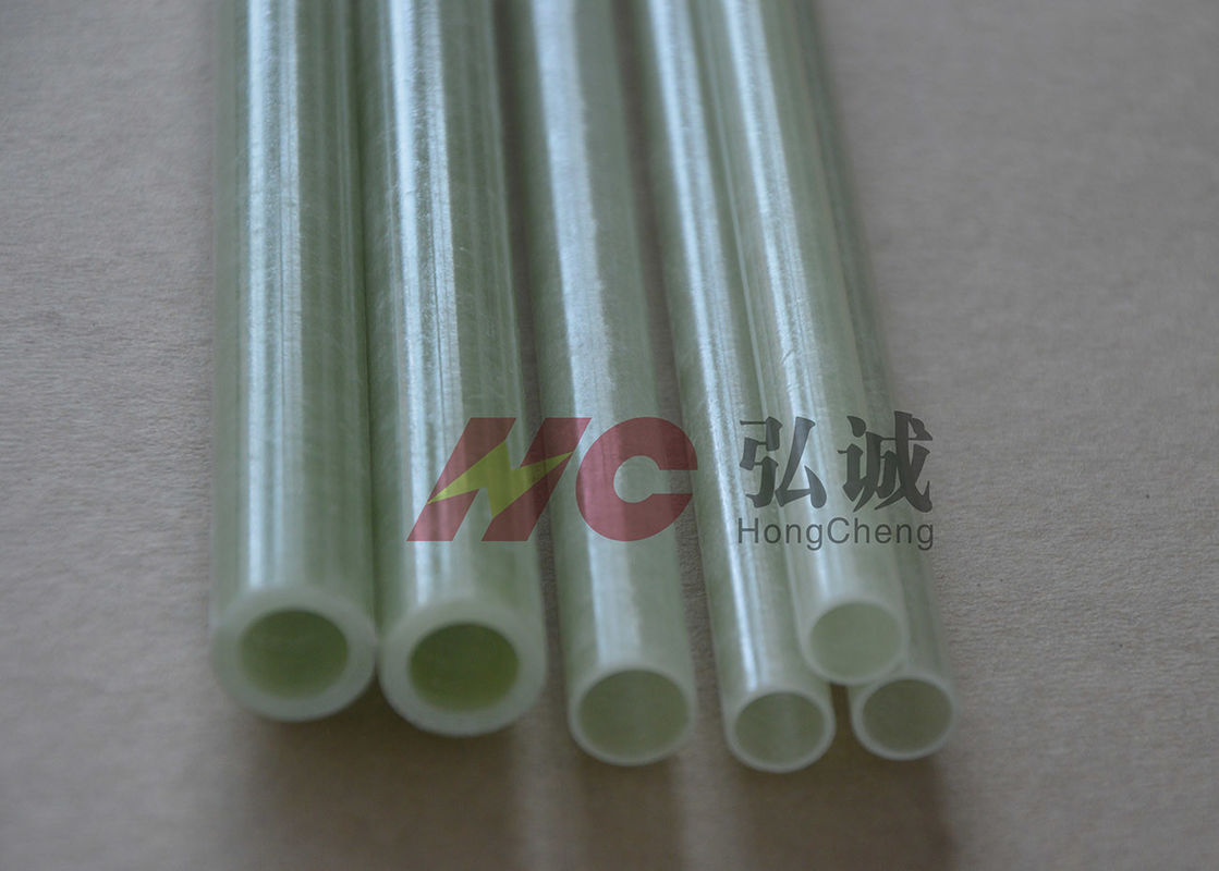Ignifuge importé supplémentaire par tube époxyde vert clair de fibre de verre de Pultruded