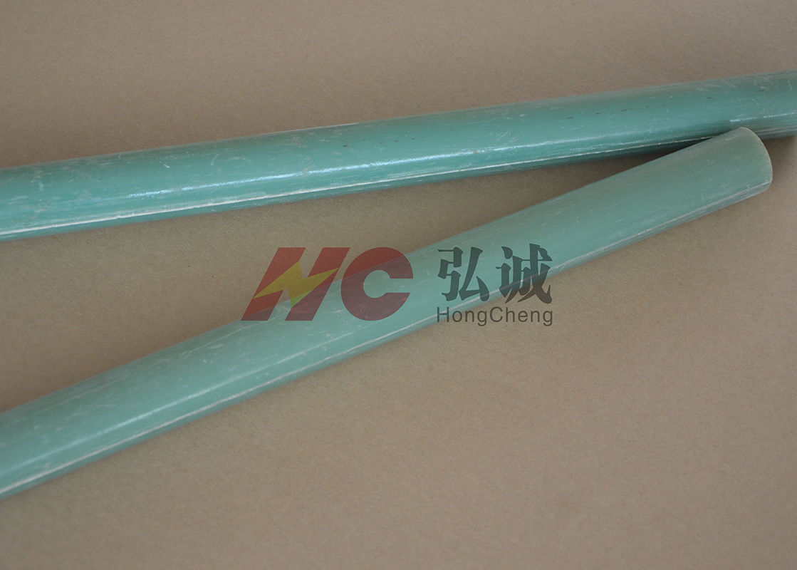 Tige en fibre de verre vert clair Pultruded/fibre de verre époxyde Rod de Pultrusion avec la couleur de Brown