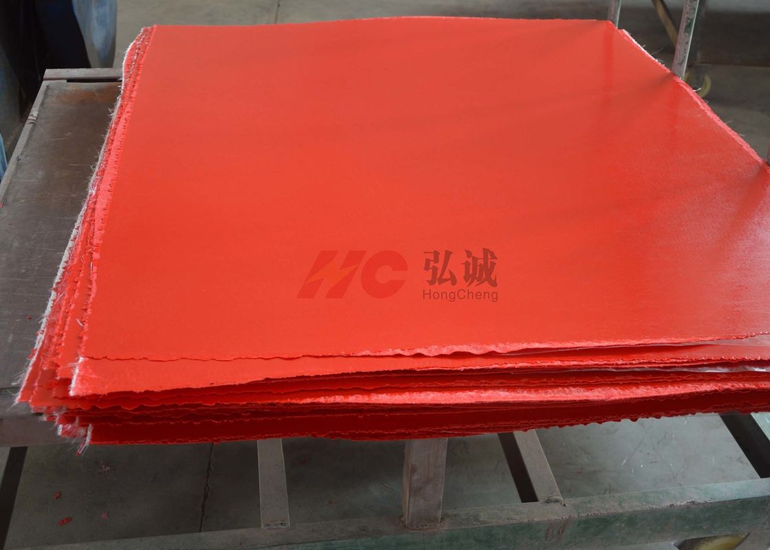 Feuille d'isolation de la taille standard UPGM 203/feuille rouge de fibre de verre dans 39 le ′ du ′ ×47