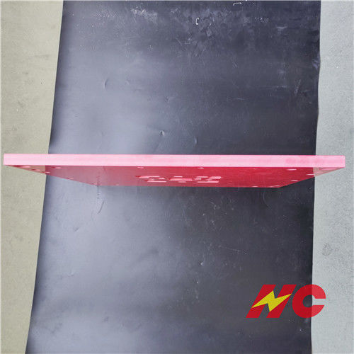 UPGM rouge 203 HM2471 a stratifié la feuille d'isolation de fibre de verre