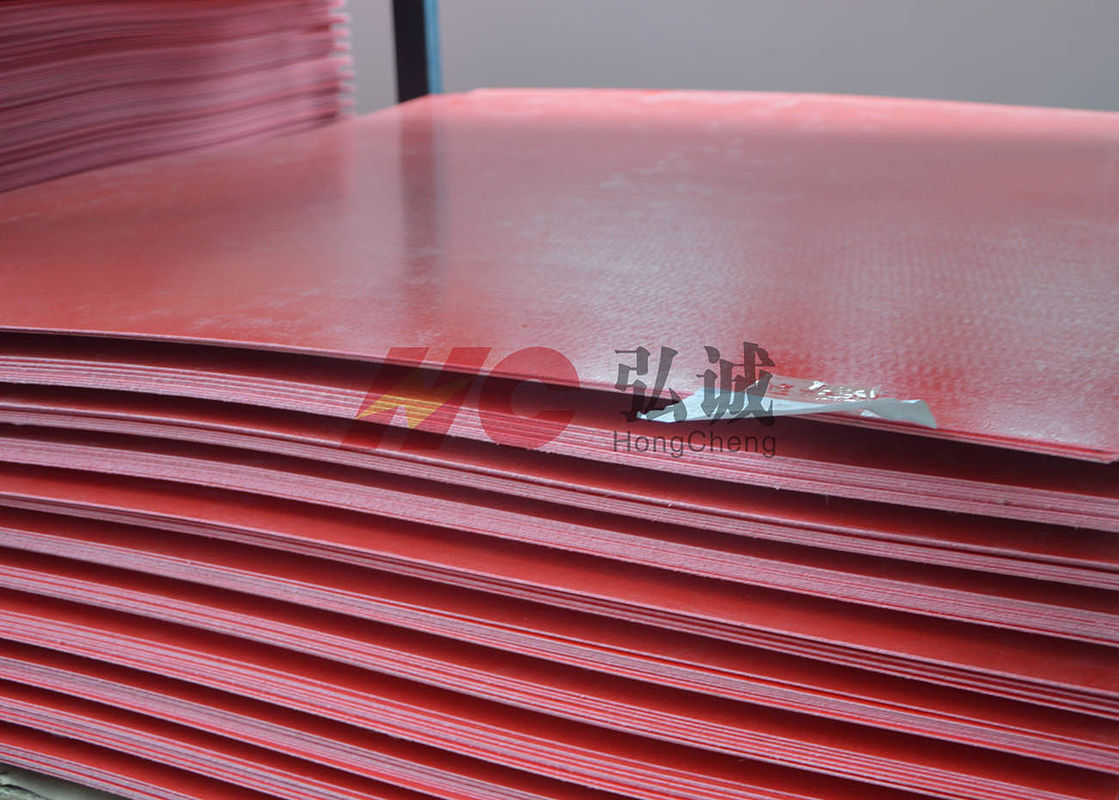 Résistance thermique de basse de la fumée GPO3 feuille de fibre de verre pour des appuis de barre omnibus